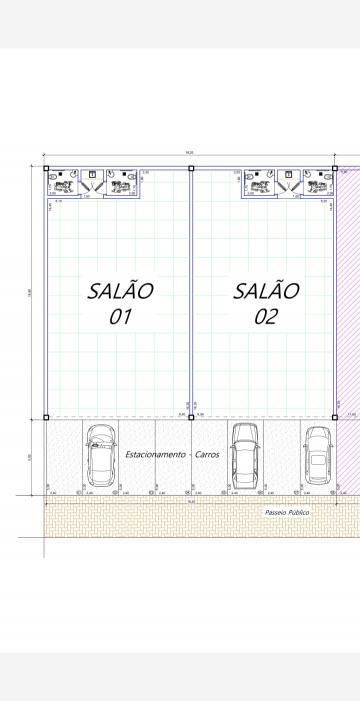 Barretos Jockey Club Salao Locacao R$ 6.000,00  8 Vagas Area do terreno 400.00m2 Area construida 307.91m2